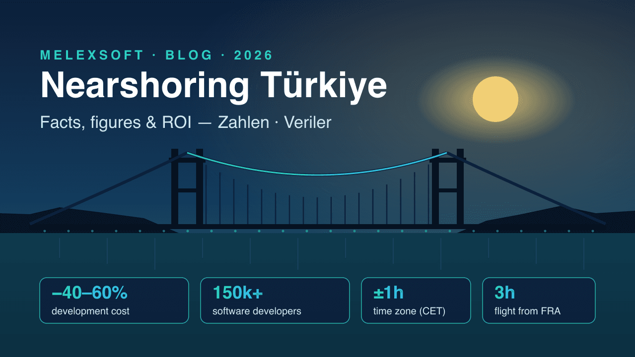 Nearshoring to Turkey in 2026: The Facts, Figures and ROI Behind Europe's Rising Tech Hub