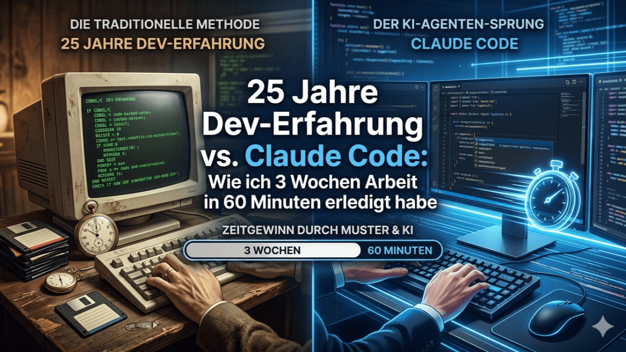 25 Years of Dev Experience vs. Claude Code: How I Got 3 Weeks of Work Done in 60 Minutes